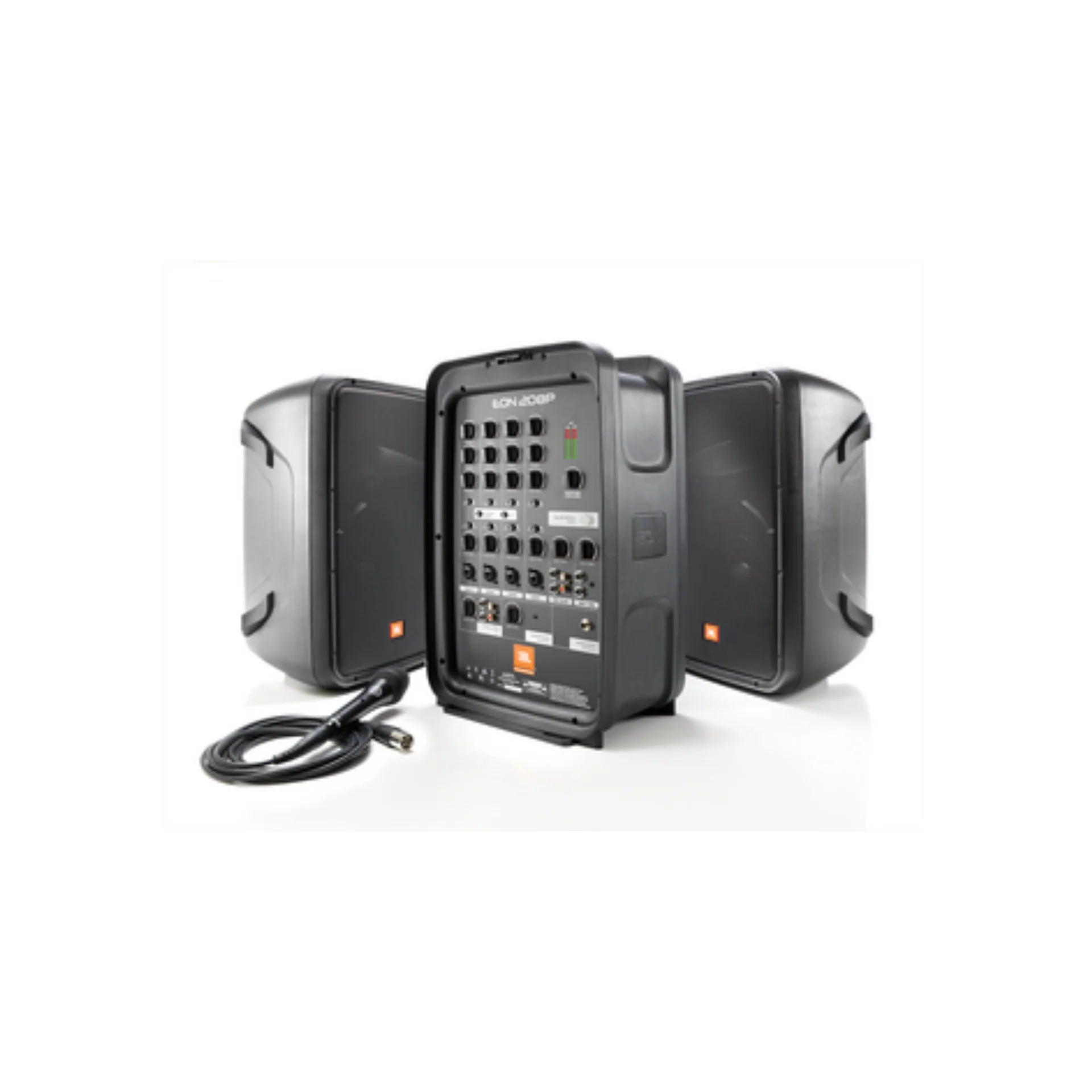 JBL EON208P - 8 Inches 2-Way PA with Powered 8-Channel Mixer & Bluetooth Speaker