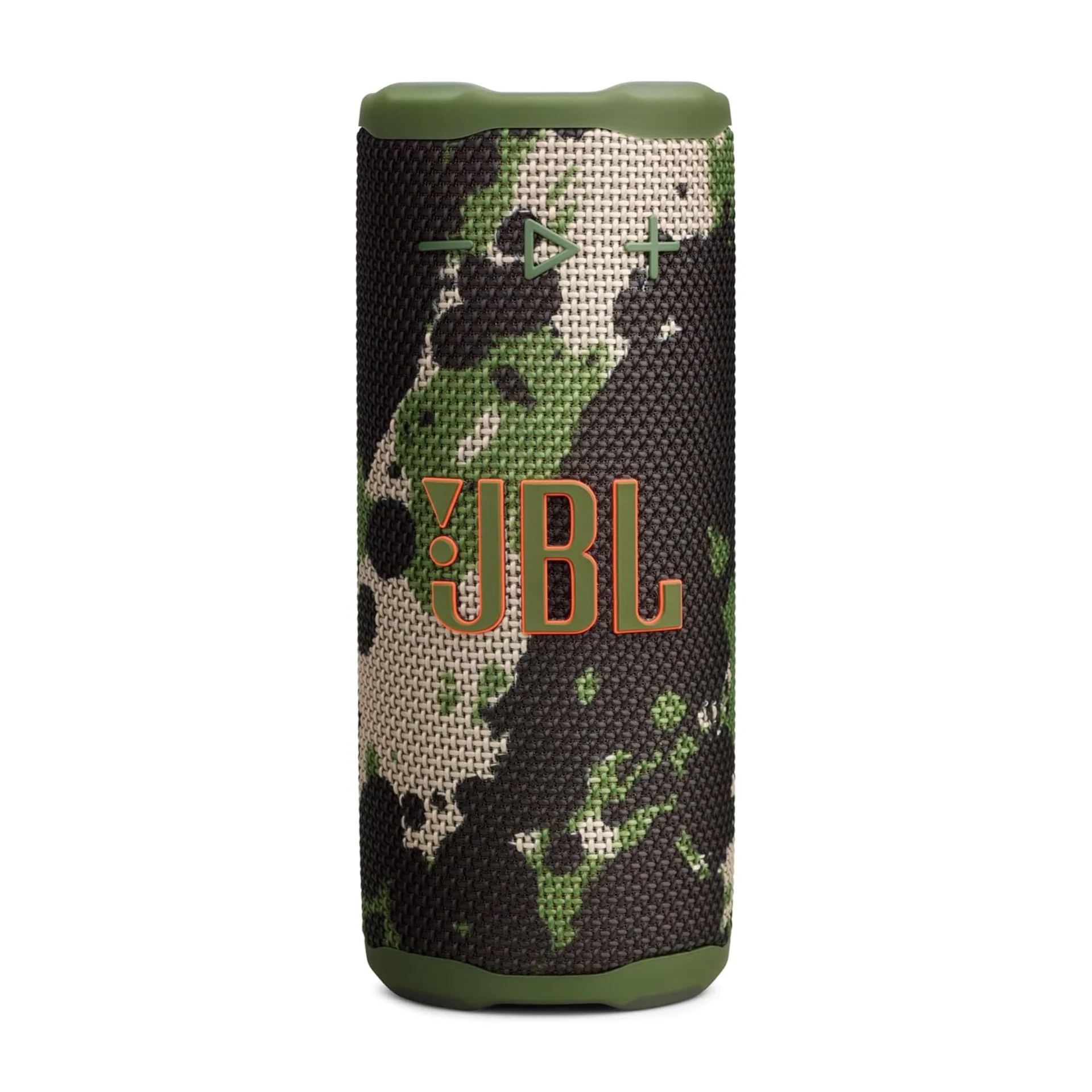JBL Grip - Compact Bluetooth Speaker (Up to 14 Hours of Playtime, Water, Dust and Drop-Proof Multi-Speaker Connection) (Squad)