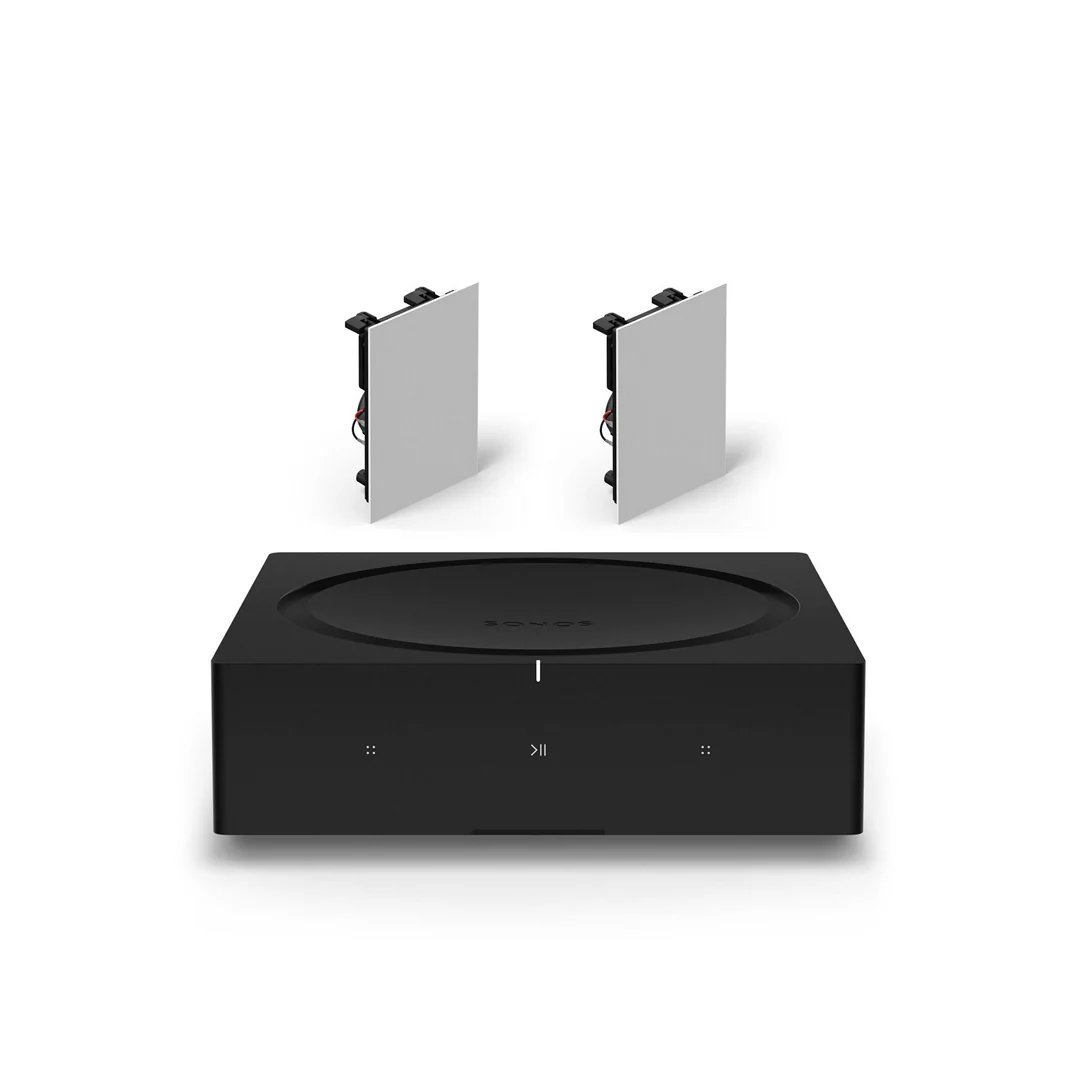 Sonos AMP Network Amplifier & Sonance IN-Wall Speaker (Bundle Pack)