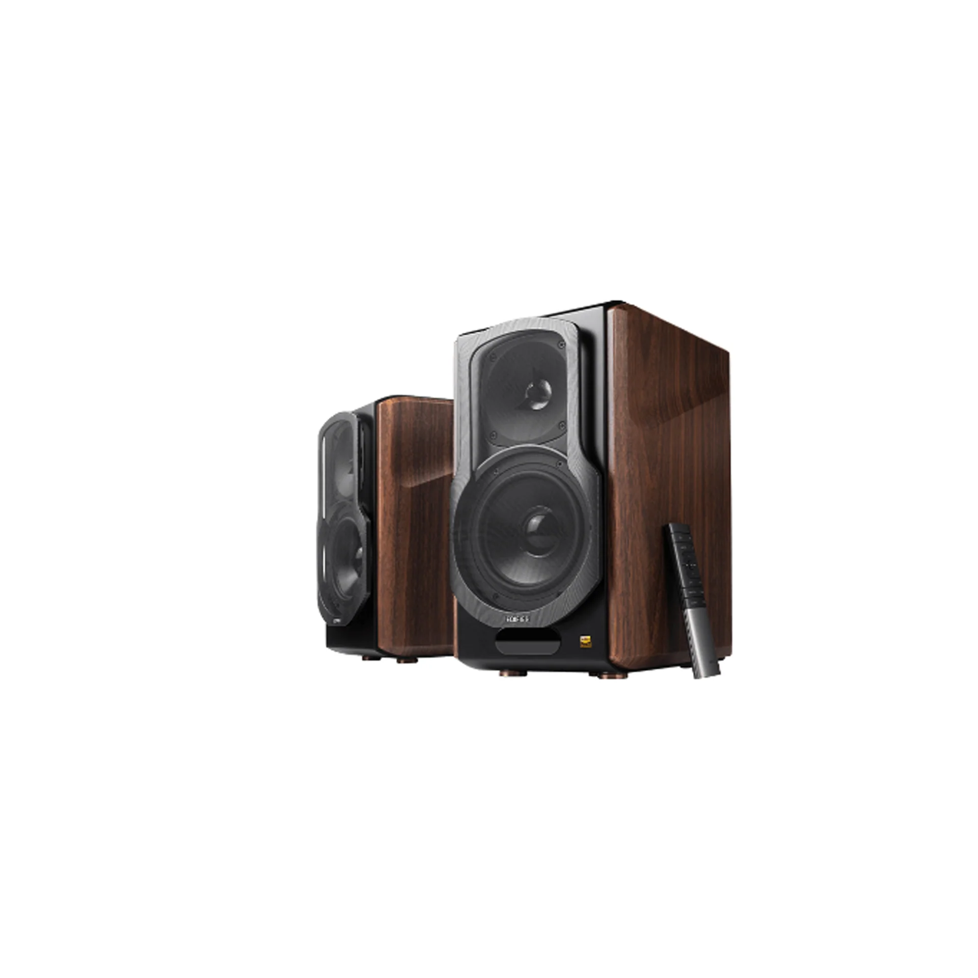 Edifier S2000MKIII - 130 Watts 5.5'' Wireless Powered Bookshelf Speaker (Brown)