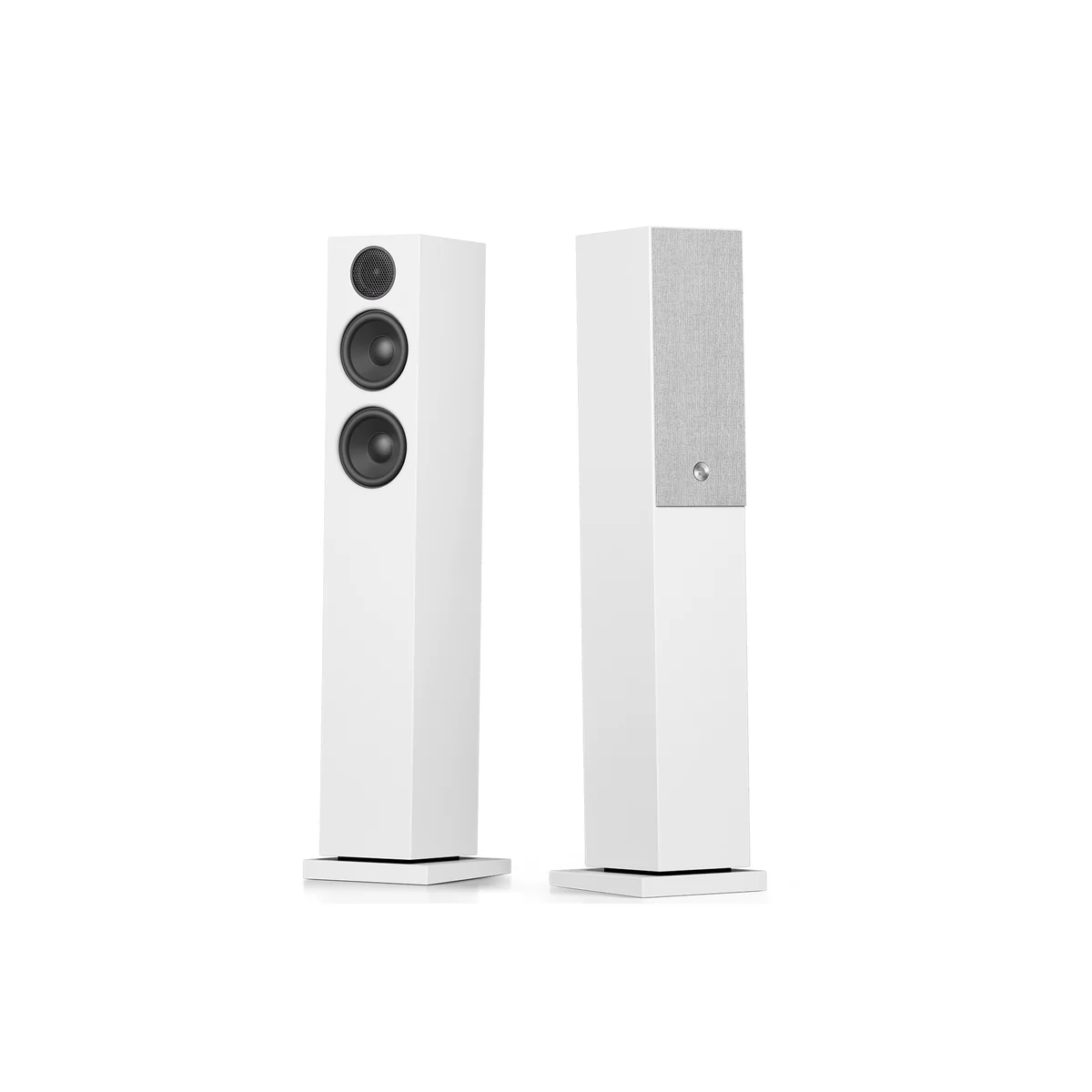 Audio Pro A38 - Powered Floor Standing Speakers - White