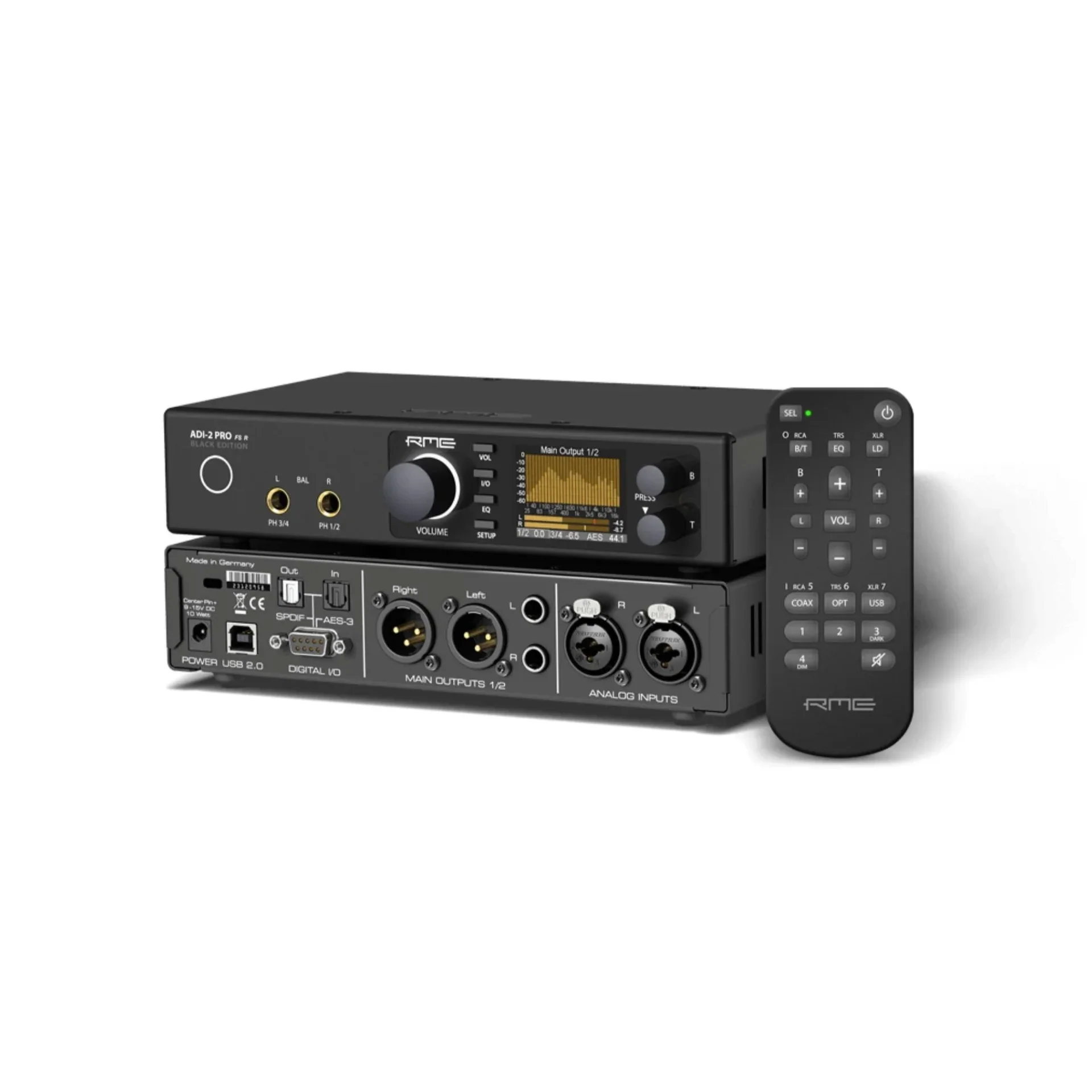 RME ADI-2 Pro FS R Black Edition - Ultra-Fidelity Digital to Analogue Converter (AK4493 Chip)