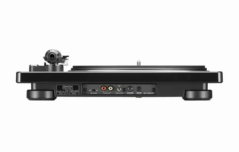 Denon DP-450USB Stereo Turntable with USB (Black) - view 1