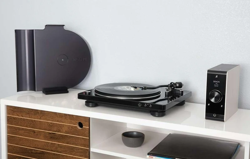 Denon DP-450USB Stereo Turntable with USB (Black) - view 5