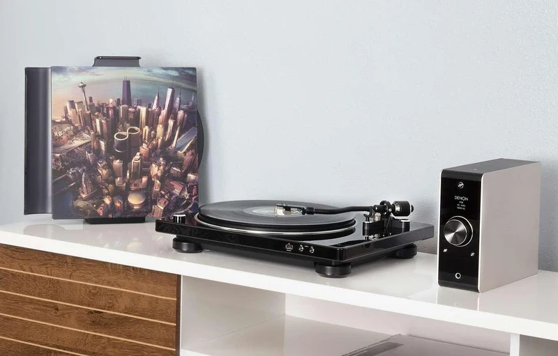 Denon DP-450USB Stereo Turntable with USB (Black) - view 6