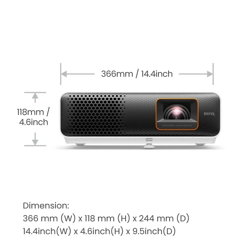 BenQ TH690ST 4LED 1080p HDR Short Throw Projector - view 1
