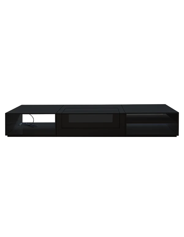 Melo Acoustics Stella-1000B (Black) - Electric AV Cabinet for Ultra Short Throw Projector