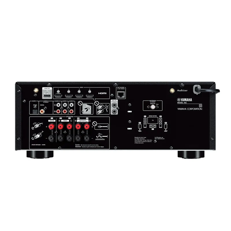 Yamaha RX-V4A 5.2-Channel AV Receiver with 8K HDMI and MusicCast - view 3