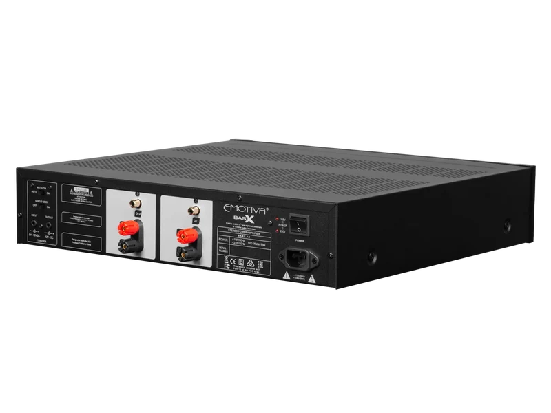 Emotiva BasX A2 160W Class AB Stereo Power Amplifier - view 3