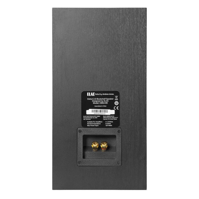 Elac Debut 2.0 B6.2 Bookshelf Speaker (Pair) - view 4