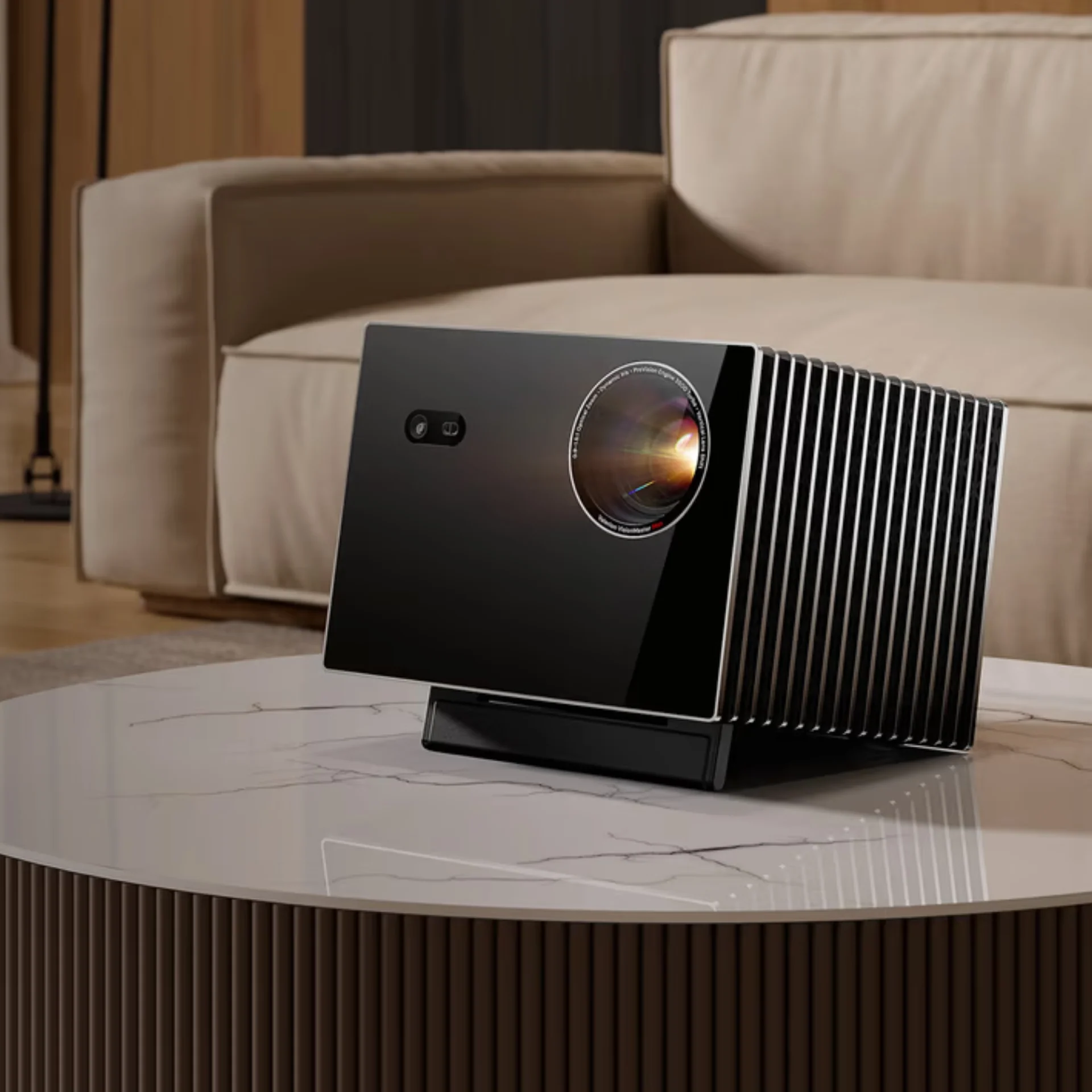 Valerion VisionMaster Max - 3500 Lumens Smart Triple Laser 4K HDR IMAX Enhanced Projector