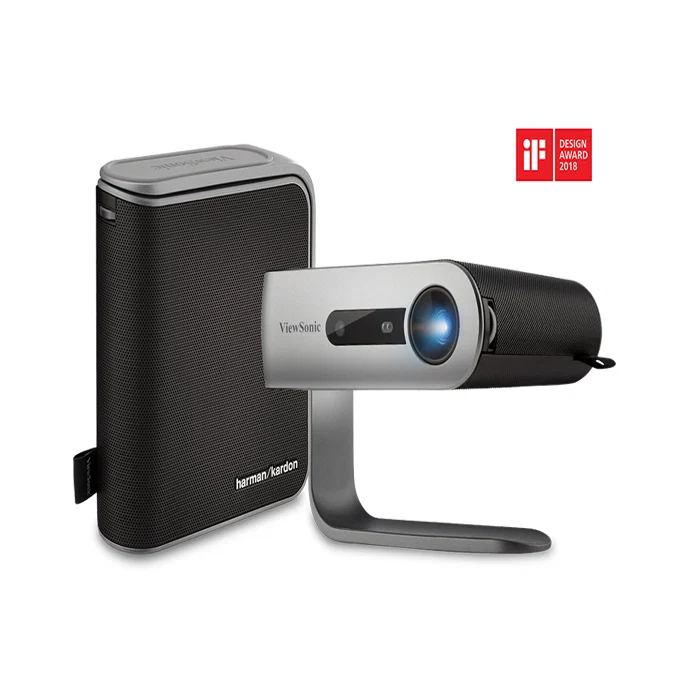 VIEWSONIC M1+ -LED Portable Wireless Projector with Harman Kardon Speakers