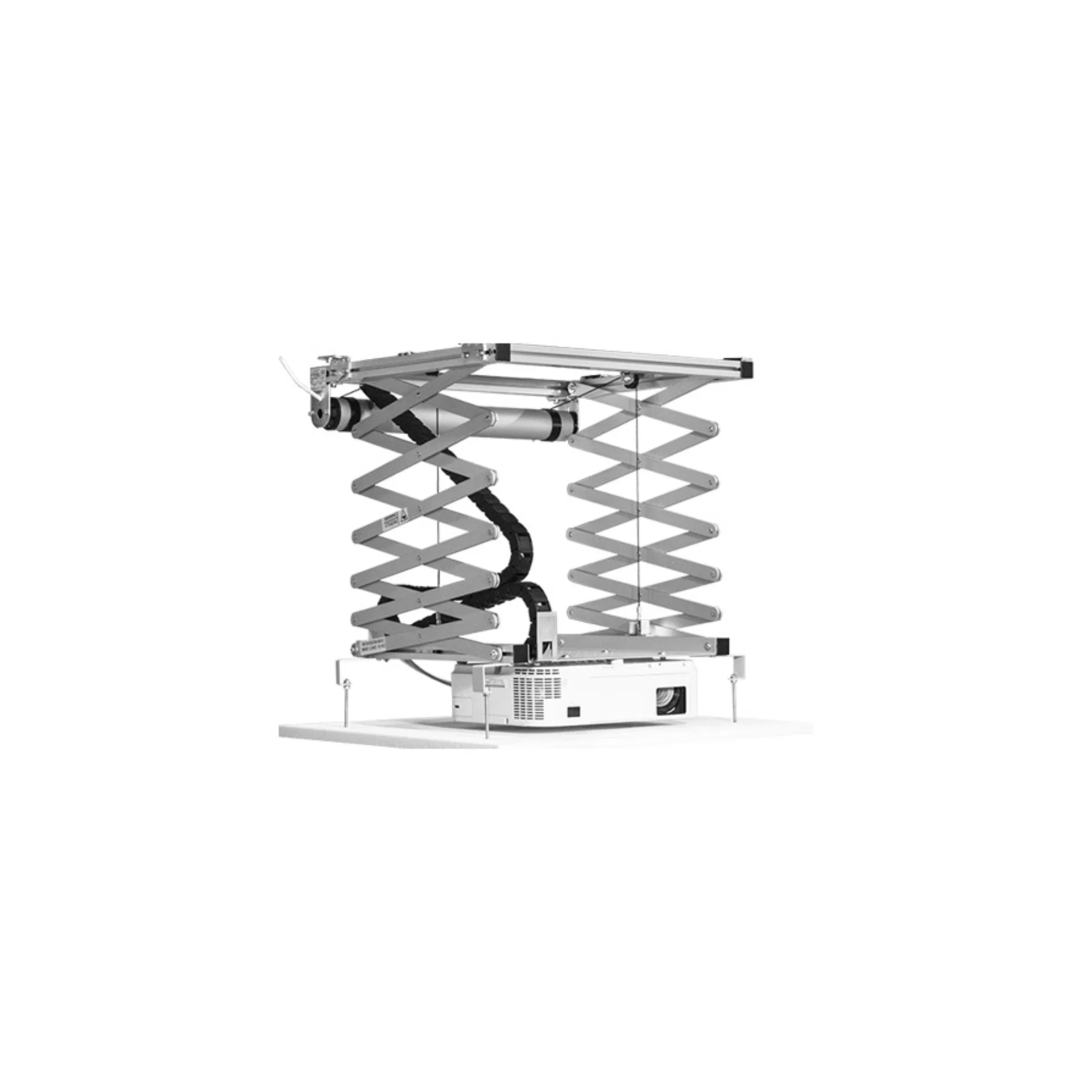 Tono PRJ M2 -Projector Ceiling Lift (Projector Lift drops 5 feet in 18″x18″ frame for upto 30 kgs)