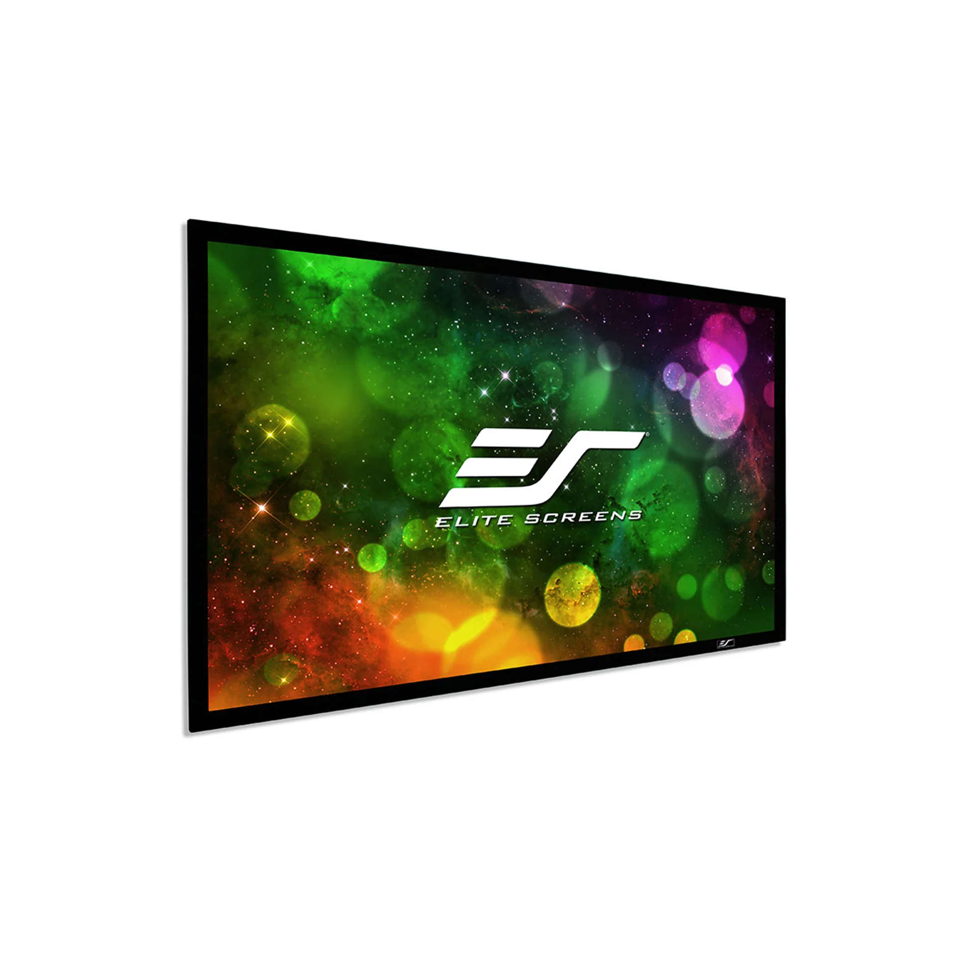 Elite Screens SB100WH2 - 100 Inches Sable Frame B2 Series 3D 4K/8K UHD Fixed Frame Home Theatre Projection Screen - CineWhite (16:9)