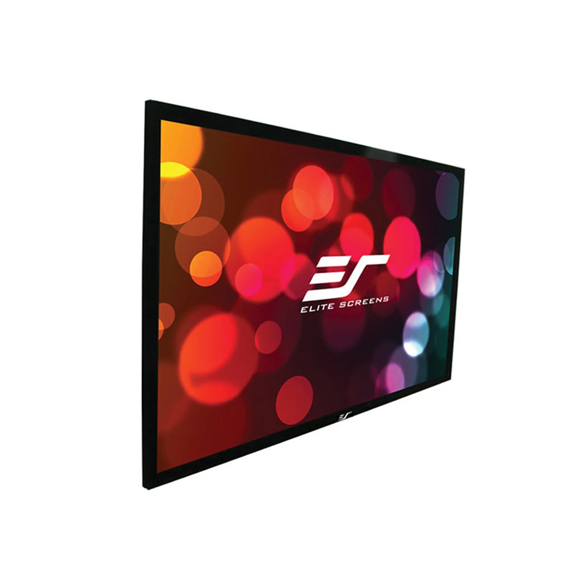 Elite Screens ER100WH1 - 100 Inches Sable Frame B2 Series 3D 4K/8K UHD Fixed Frame Home Theatre Projection Screen - CineWhite (16:9)