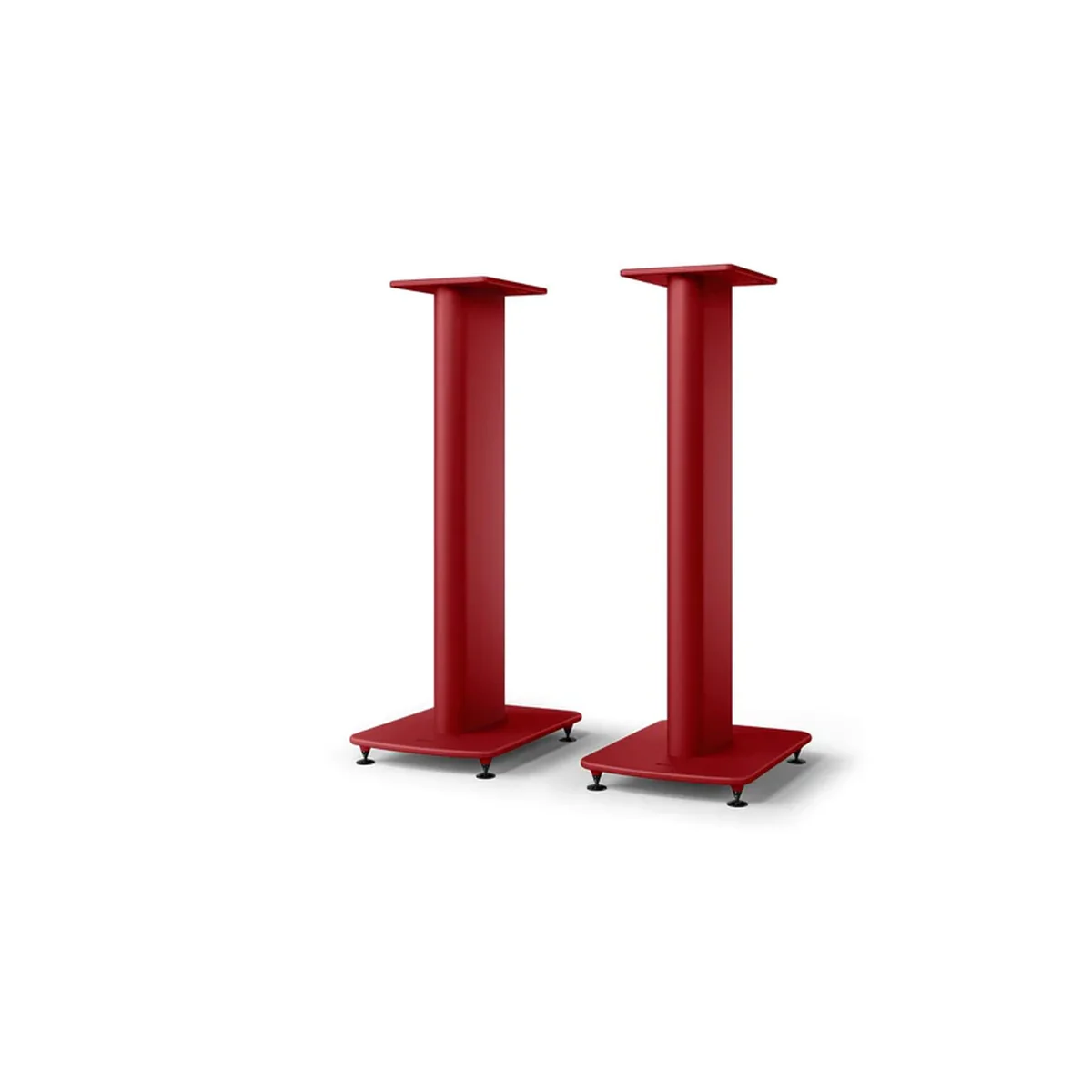 KEF S2 Floor Stands - For Kef LS50 Series (Crimson Red)