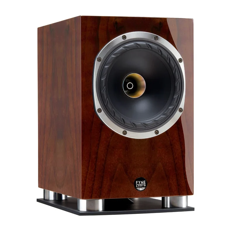 Fyne Audio F500SP Bookshelf Speaker (Pair) with IsoFlare Driver & BassTrax, UK Made