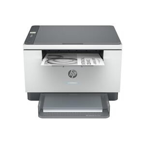 HP Laserjet MFP M233dw Printer, Wireless, Print, Copy, Scan, Hi-Speed USB 2.0, Ethernet, Bluetooth LE, Up to 30 ppm, 150-sheet Input Tray, Auto Duplex Printing, Black and White, 6GX04A