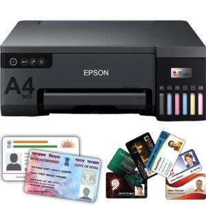 Epson Eco Tank L8050 Wireless Colour Home Inkjet Printers, Multicolor