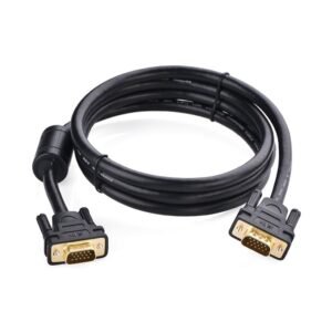 UGREEN VGA MALE TO MALE CABLE 1.5M-Black