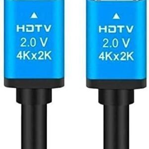 TERABYTE 15 Meter 4K UHD Ultra HD HDMI Male to Male Cable Compatible with Desktop, Laptop, Projector DVR, TV & All HDMI supported Devices (Black) (4K -15- MTR