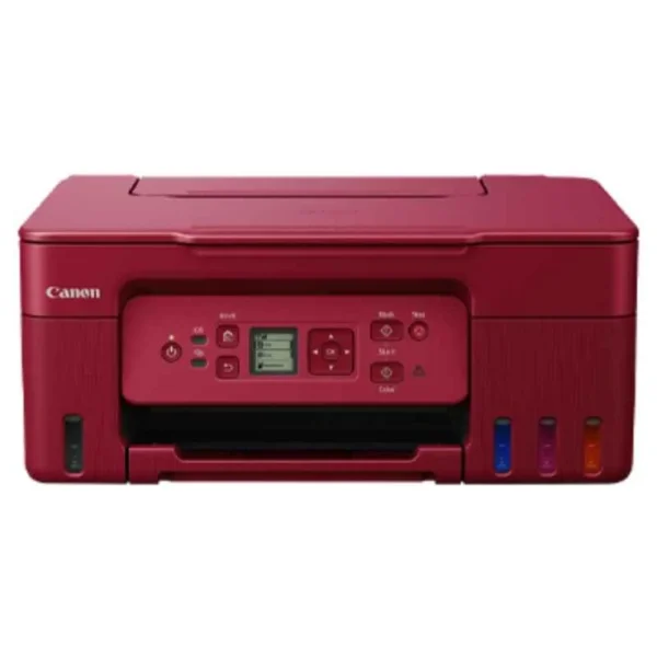 Canon Pixma G3770 Red All-In-One Wi-Fi Colour Ink Tank Printer with LCD Display