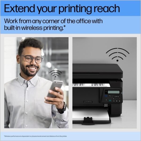 HP Laserjet Pro M126Nw All-in-One B&W Wireless Monochrome Laser Printers for Home: Print, Copy, & Scan, Compact, Easy Mobile Printing, Black - Image 6