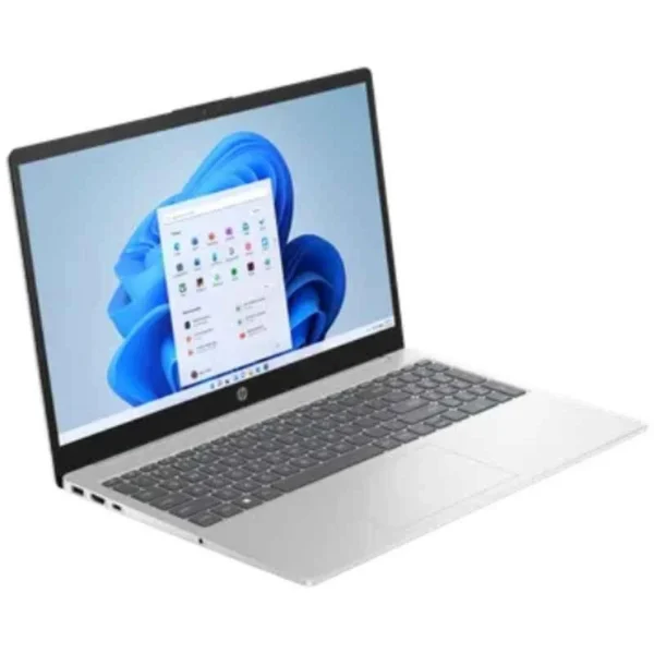HP 7L032PA Natural Silver Laptop with Ryzen 5-7520U/8GB LPDDR5/512GB SSD/AMD Radeon Integrated Graphics, Windows 11, Built-in Alexa & 15.6 inch FHD Display, 15-FC0028AU - Image 2