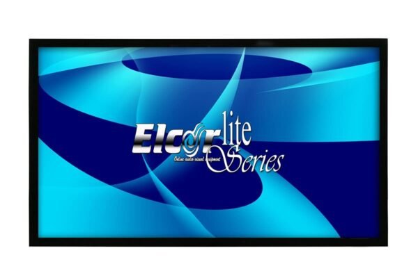 ELCOR lite series fixed frame Projection screen 100-Inch Diagonal, Viewing area 49" x 87", 16:09 format, UltraHD/4k technology - Image 2
