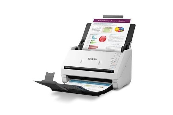 Epson Workforce DS-770II Color One Pass Duplex A4 Document Scanner/Scan Speed - 45ppm/90ipm / OCR/ADF - Image 2