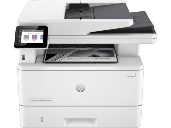 HP Laserjet Pro MFP 4104dw, 42 PPM A4 MFP with WIFI