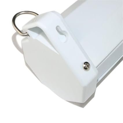 Inlight Universal Manual Wall Autolock Pull Down Projector Screen, 6 Ft. - Width x 4 Ft. - Height, 84 Inch Diagonal, 4:3 Picture Format, Supports Full HD 1080P, UHD-3D-4K Technology(White) - Image 3