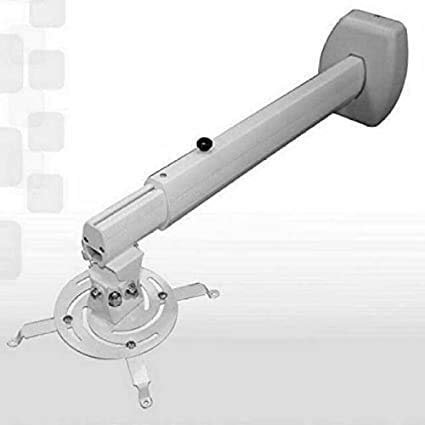 MOIZ 4 Feet Short Throw Wall Mount Projector Stand (Maximum Load Capacity 35 kg) Projector Wall Mounted Kit 2+2-4ft. Adjustable - Image 2