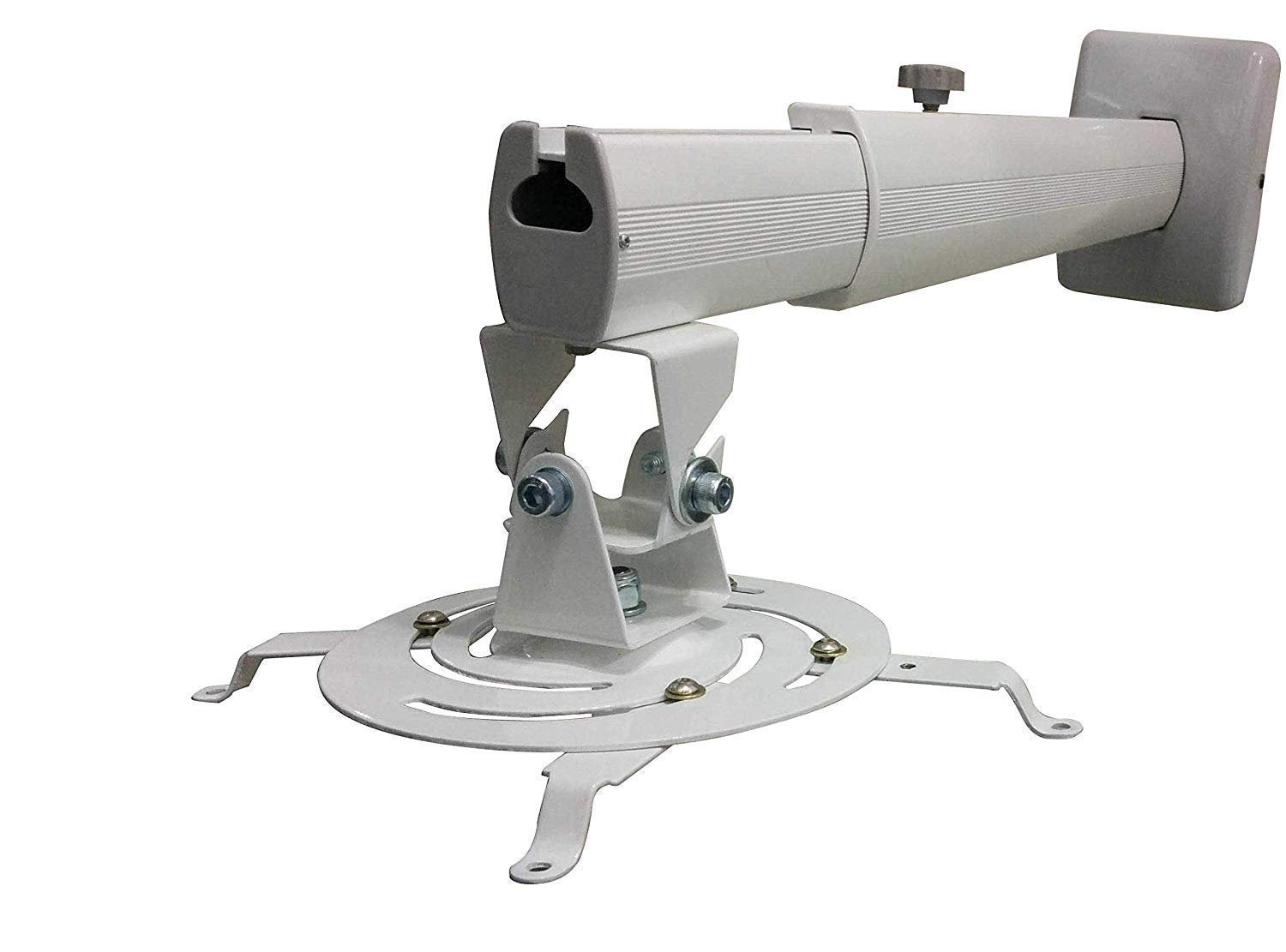 MOIZ 4 Feet Short Throw Wall Mount Projector Stand (Maximum Load Capacity 35 kg) Projector Wall Mounted Kit 2+2-4ft. Adjustable - Image 4