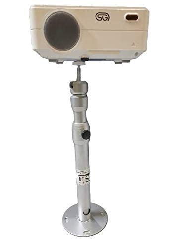 Sii Sheikh Industries 4 Feet Iron Silver Security Cctv Camera Bracket Projector Ceiling Wall Mount Hang Ceiling Mount Flexible Indoor Outdoor Bracket Extendable Tilt (Maximum 5 Kg) - Image 4