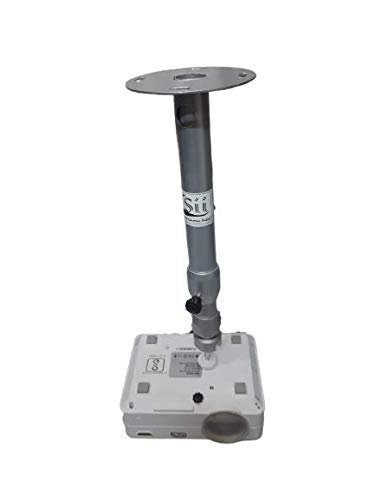 Sii Sheikh Industries 4 Feet Iron Silver Security Cctv Camera Bracket Projector Ceiling Wall Mount Hang Ceiling Mount Flexible Indoor Outdoor Bracket Extendable Tilt (Maximum 5 Kg) - Image 3