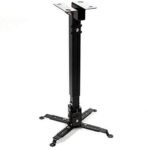 SAVSOL Universal Heavy Duty 3 feet Adjustable Projector Ceiling Mount kit Tilt (Black) Projector Stand (Maximum Load Capacity 25 kg) Sav-002